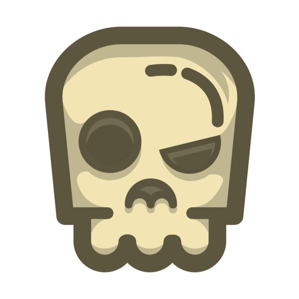 Elements Skulls logo template 131 Miniaturansicht