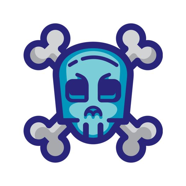 Elements Skulls logo template 161 Miniaturansicht