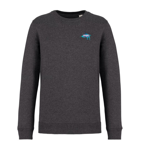 Stiegler Unisex Sweatshirt NS400 Volcano Grey beidseitig bedruckt Miniaturansicht